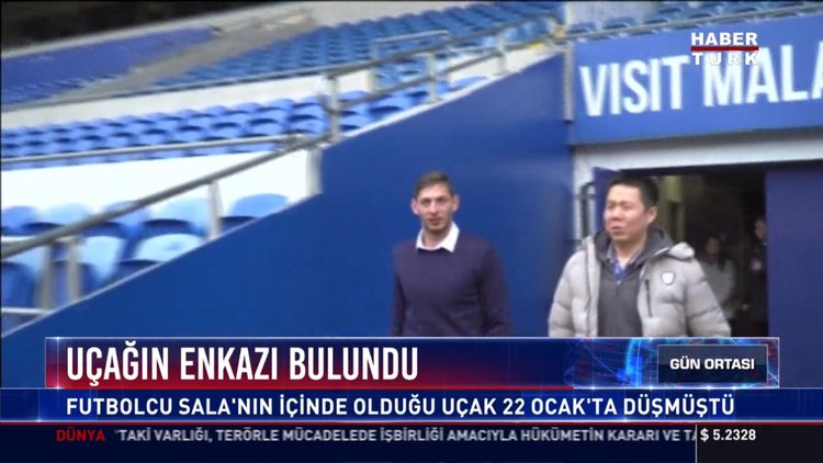 Uçağın enkazı bulundu: Futbolcu Sala'nın içinde olduğu uçak 22 ocak'ta düşmüştü