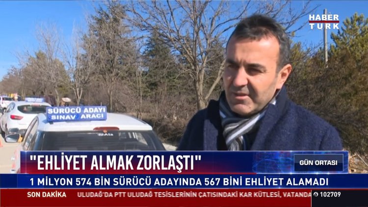 "Ehliyet almak zorlaştı": 1 milyon 574 bin sürücü adayından 567 bini ehliyet alamadı