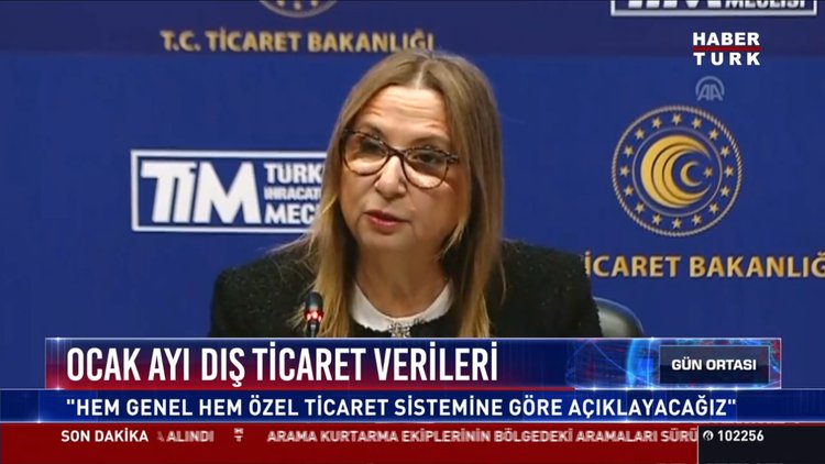 Ocak ayı dış ticaret verileri: ''Hem genel hem özel ticaret sistemine göre açıklayacağız''