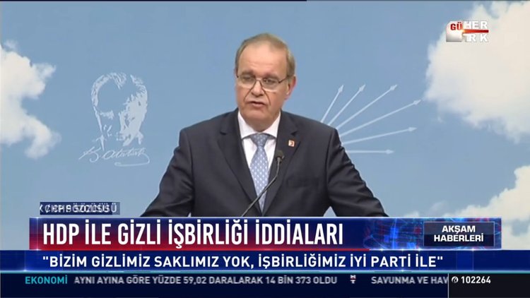 Hdp ile gizli işbirliği iddiaları: ''Bizim gizlimiz saklımız yok, işbirliğimiz iyi parti ile''