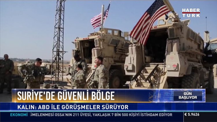 Suriye'de güvenli bölge: Kalın: ABD ile görüşmeler sürüyor