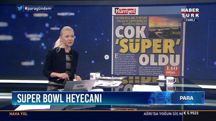 Süper Bowl heyecanı