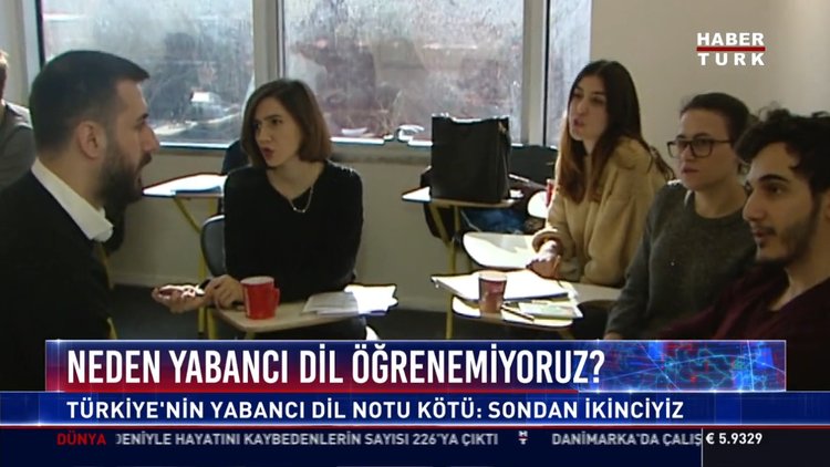Neden yabancı dil öğrenemiyoruz: Türkiye'nin yabancı dil notu kötü: sondan ikinciyiz