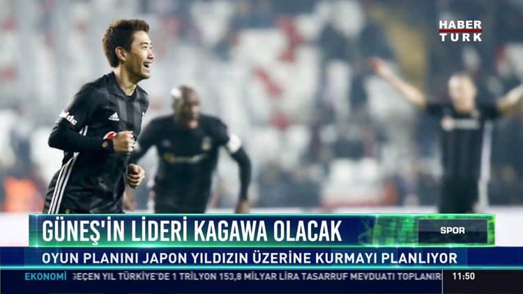 Güneş'in lideri Kagawa olacak: Oyun planını japon yıldızın üzerine kurmayı planlıyor