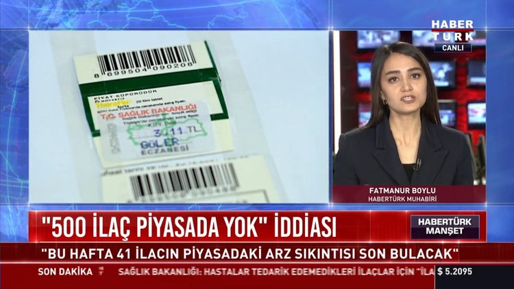 ''500 ilaç piyasada yok'' iddiası: ''Bu hafta 41 ilacın piyasadaki arz sıkıntısı son bulacak''