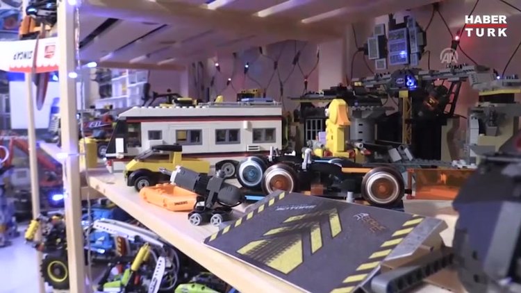 'Legoların efendisi' eve sığmıyor