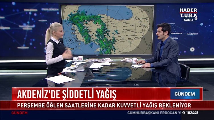 Akdeniz'de şiddetli yağış: Perşembe öğlen saatlerine kadar kuvvetli yağış bekleniyor
