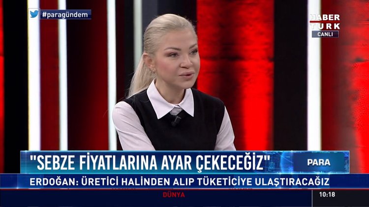 Sebze fiyatlarına ayar çekeceğiz: Erdoğan: üretici halinden alıp tüketiciye ulaştıracağız