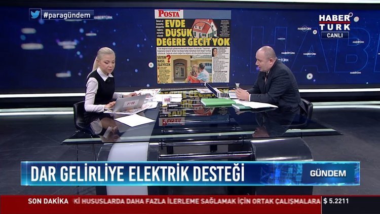 Dar gelirliye elektirik desteği