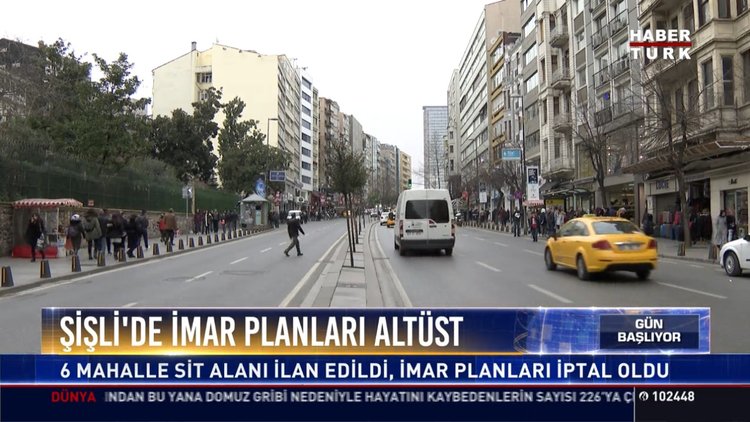 Şişli'de imar planları altüst: 6 mahalle alanı ilan edildi, imar planları iptal oldu