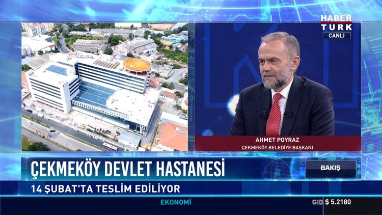 Çekmeköy devlet hastanesi: 14 Şubat'ta teslim ediliyor