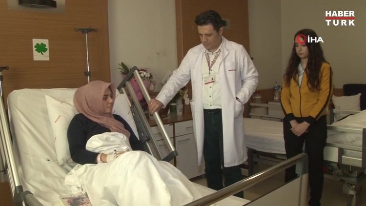 Öksürük şikayetiyle hastaneye giden Kübra Ayşe Yeşilkaya'ya kist hidatik teşhisi konuldu