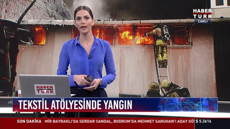 Tekstil atölyesinde yangın: Sancaktaepe'deki yangında atölye kullanılamaz hale geldi