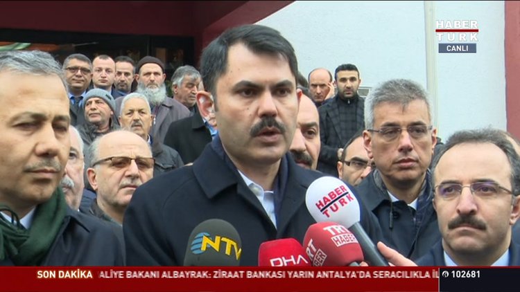 Bakan Kurum açıkladı! Kartal'daki enkazdan sesler alınıyor