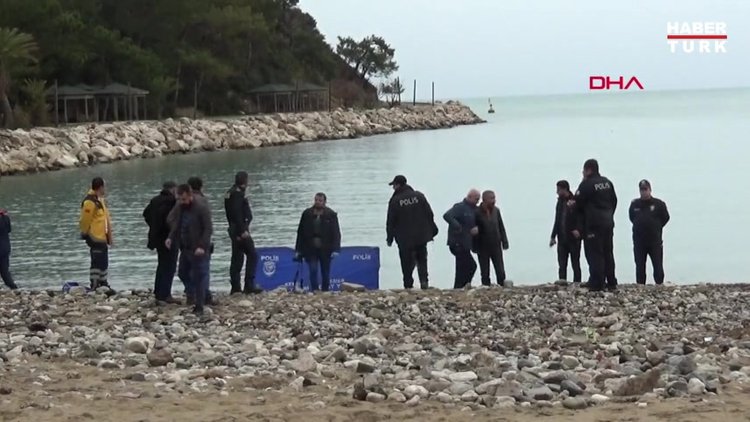 Vücudunun üst tarafı olmayan erkek cesedi kıyıya vurdu