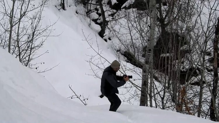 Hizan'da kış güzelliği