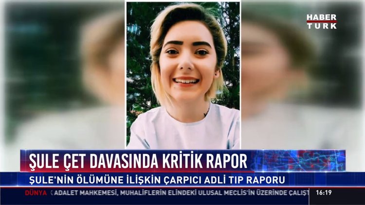 Şule Çet davasında kritik rapor