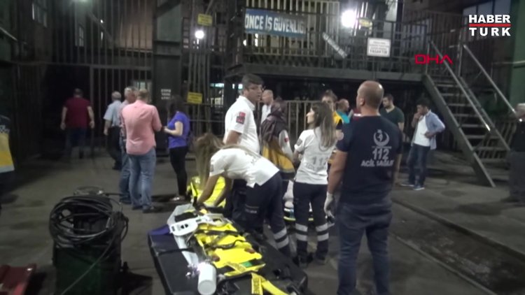 Maden ocağında iş kazası: 1 yaralı