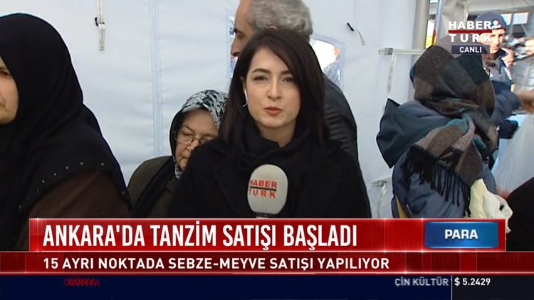 Ankara'da tanzim satışı başladı: 15 ayrı noktada sebze-meyve satışı yapılıyor