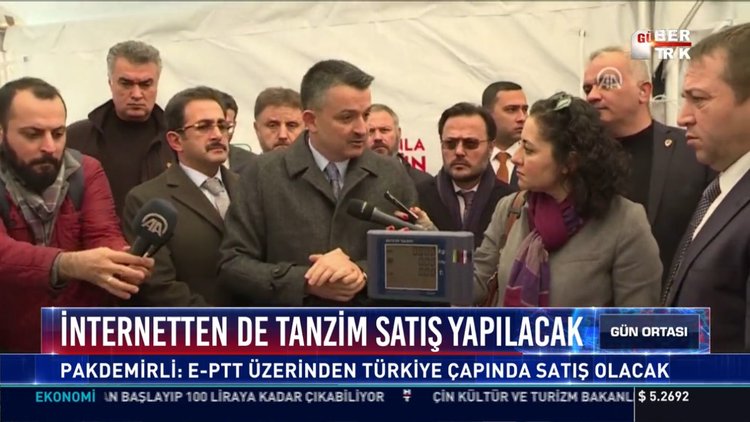 İnternetten de tanzim satış yapılacak: Pakdemirli: E-PTT üzerinden Türkiye çağında satış olacak