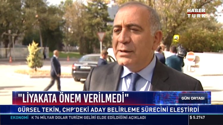 Liyakata önem verilmedi: Gürsel Tekin, CHP'deki aday belirleme sürecini eleştirdi