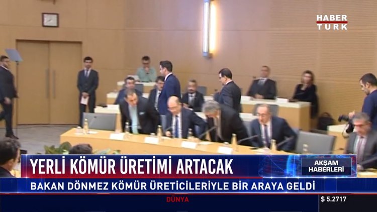Yerli kömür üretimi artacak: Bakan dönmez kömür üreticileriyle bir araya geldi
