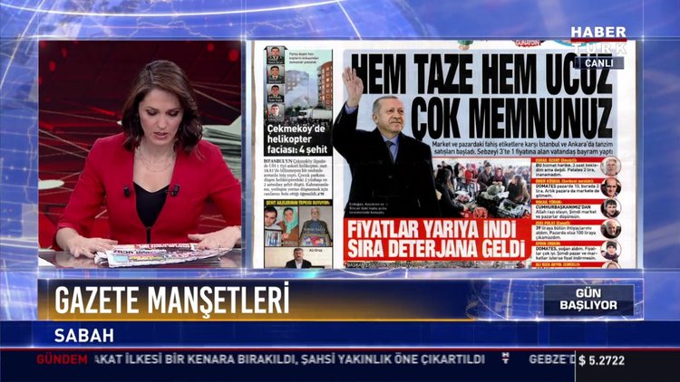 Günün manşetleri!