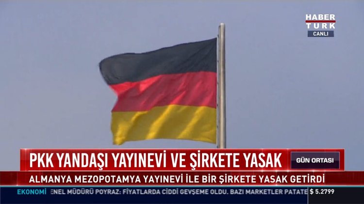 PKK yandaşı  yayınevi ve şirkete yasak: Almanya Mezopotamya yayınevi ile bir şirkete yasak getirdi