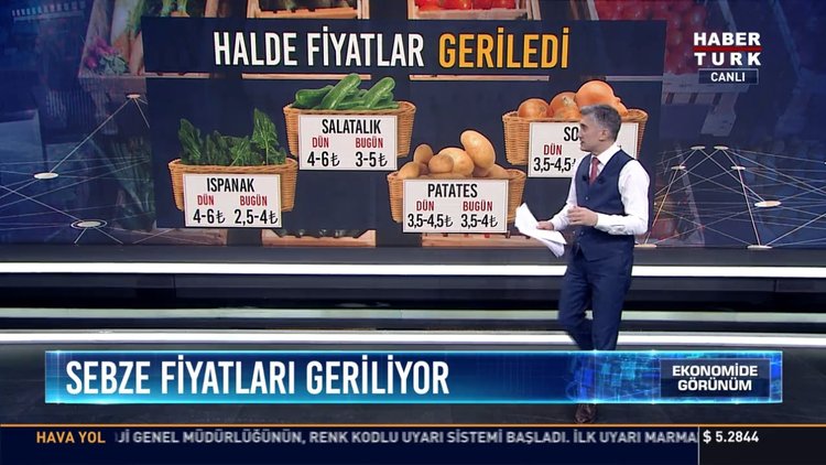Sebze fiyatları geriliyor!