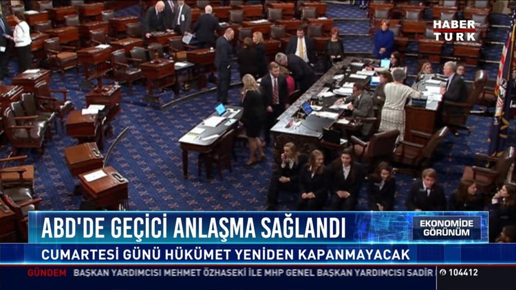 ABD'de geçici anlaşma sağlandı: Cumartesi günü hükümet yeniden kapanmayacak