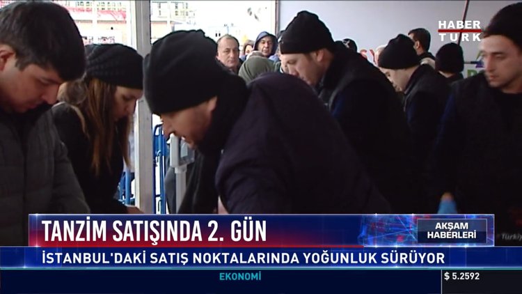 Tanzim satışında 2. gün: İstanbul'daki satış noktalarında yoğunluk sürüyor