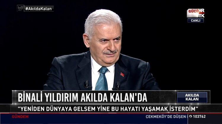 Binali Yıldırım: Yeniden dünyaya gelsem yine bu hayatı yaşamak isterdim