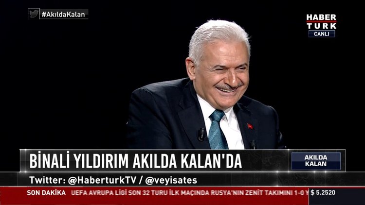 Binali Yıldırım Habertürk'te soruları yanıtladı