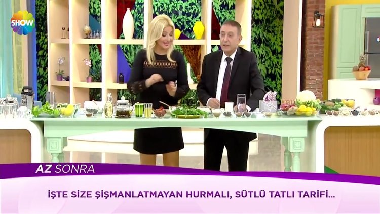 Şişmanlatmayan hurmalı, sütlü tatlı tarifi