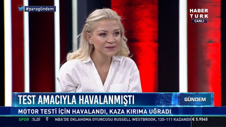 Test amacıyla havalanmıştı: Motor testi için havalandı, kaza kırıma uğradı