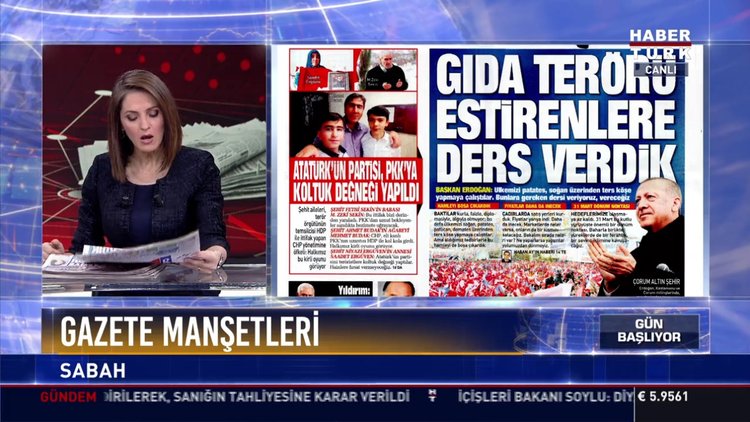 Günün manşetleri!