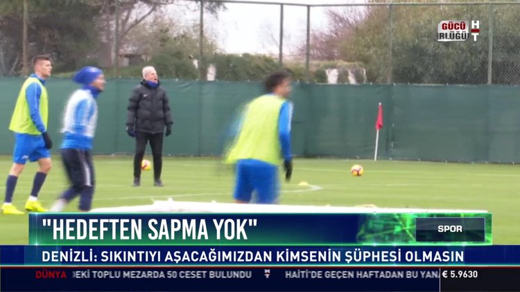 "Hedeften sapma yok": Denizli: Sıkıntıyı açacağımızdan kimsenin şüphesi olmasın
