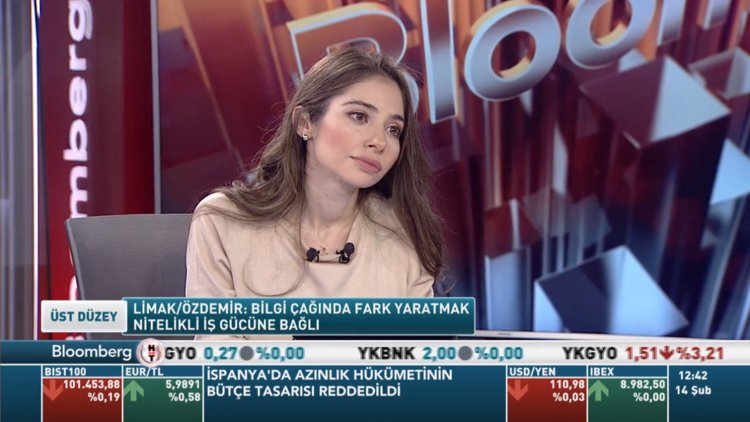 Ebru Özdemir Bloomberg HT'de soruları yanıtladı