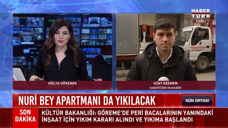 Nuri Bey Apartmanı da yıkılacak