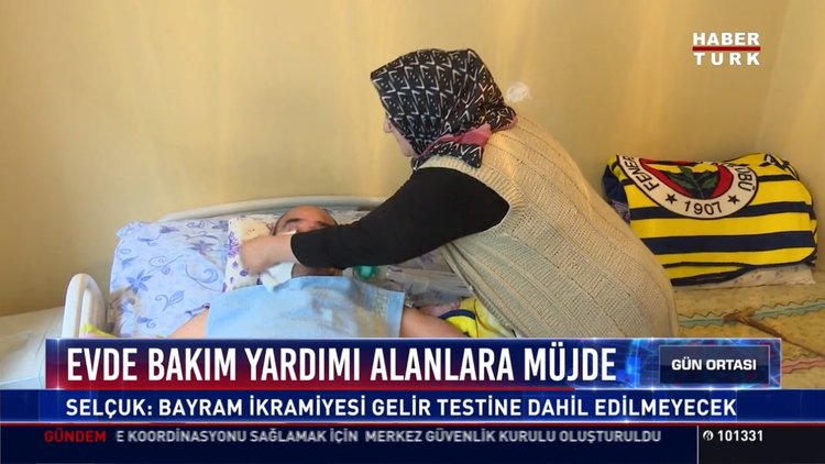 Evde bakım yardımı alanlara müjde: Selçuk: Bayram ikramiyesi gelir testine dahil edilmeyecek