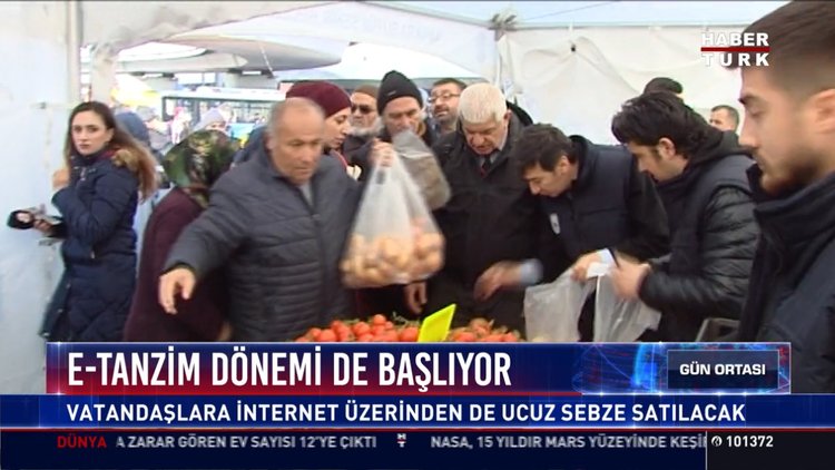 E-tanzim dönemi de başlıyor: Vatandaşlara internet üzerinden de ucuz sebze satılacak