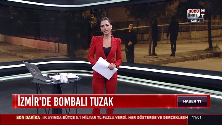 İzmir'de bombalı tuzak