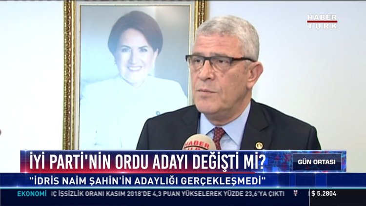 İyi Parti'nin ordu adayı değişti mi?: "İdris Naim Şahin'in adaylığı gerçekleşmedi"