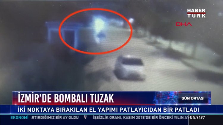 İzmir'de bombalı tuzak: İki noktaya bırakılan el yapımı patlayıcıdan bir patladı