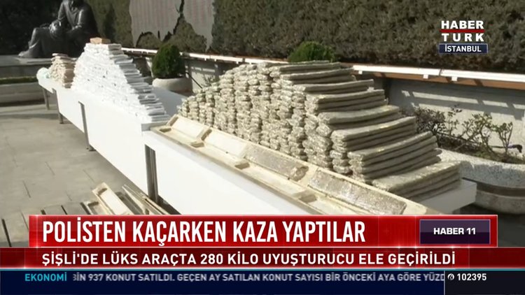 Kalas içine gizlenmiş uyuşturucu