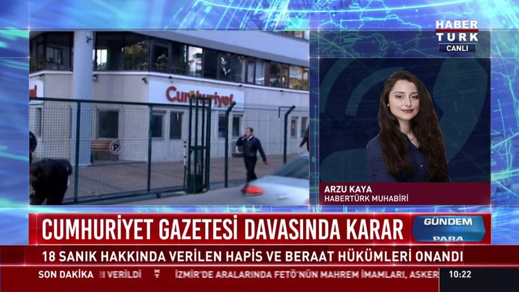 Cumhuriyet Gazetesi davasında karar: 18 sanık verilen hapis ve beraat hükümleri onandı