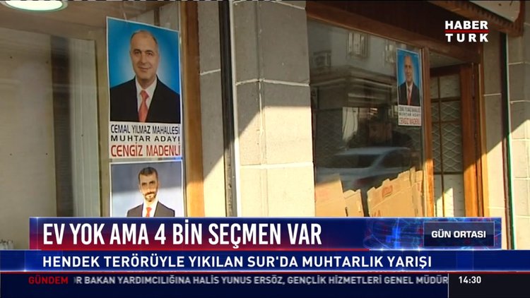 Ev yok ama 4 bin seçmen var: Hendek terörüyle yıkılan Sur'da muhtarlık yarışı