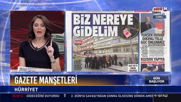 Gazete manşetleri