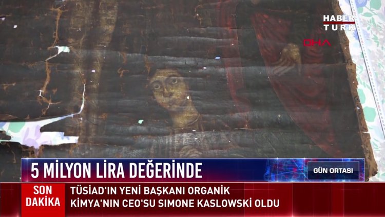 Hazreti İsa'nın 13. yüzyıla ait çarmıh tablosu ele geçirildi!