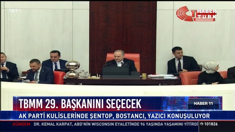 Tbmm 23. başkanını seçecek: Ak Parti kulislerinde Şentop, Bostancı, Yazıcı konuşuluyor